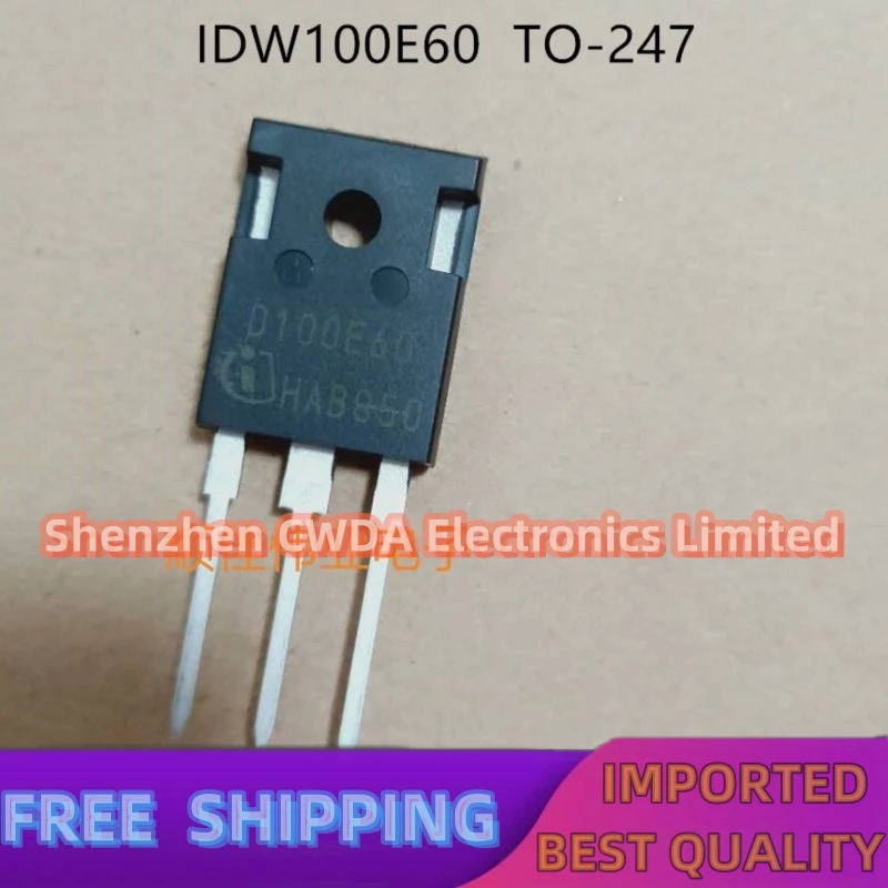 

10PCS-20PCS IDW100E60 TO-247 600V 100A In Stock Can Be Purchased