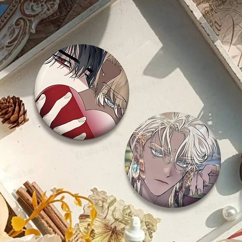 Brothers without a tomorrow bl Anime Anime Brooches Cute Cartoon  Badge Jacket Jeans Lapel Pin Gift Accessorie