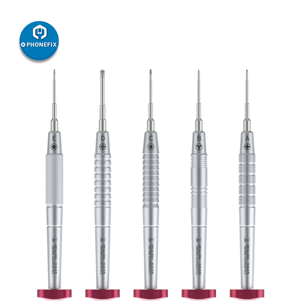 Отвертка Qianli Магнитная 2D отвертка для ремонта электроники Torx T2 Y0.6 выпуклый крест Pentalobe Открытие Ремонт инструмента для iPhone