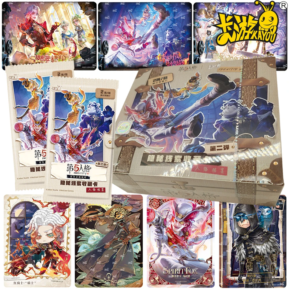 

Новая коллекция Kayou из натуральной идентификации V, изысканные персонажи ручной работы, издание Q, милые ограниченные карты для мальчиков и девочек, подарки Cherish