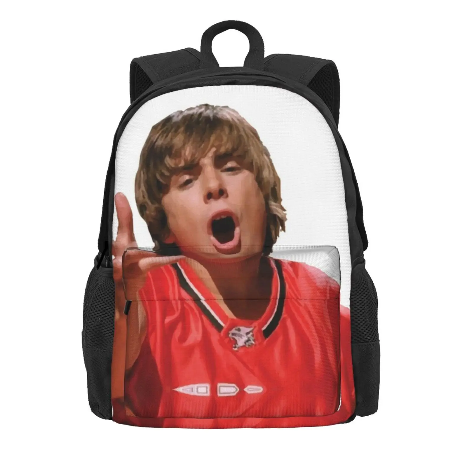 Troy- High School Musical Hot Sale Schoolbag Backpack Fashion Bags High School Musical Hsm Troy Bolton Basketball 14