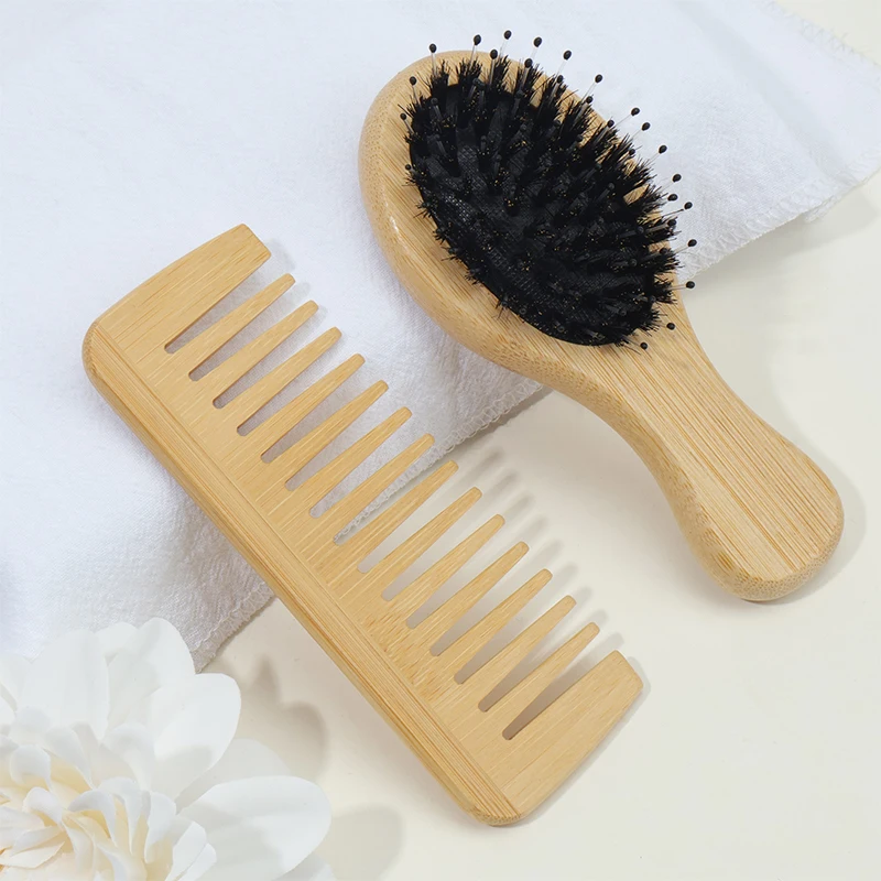 2pcs/1pcs Small Air Cushion Comb and Natural High Quality Wi