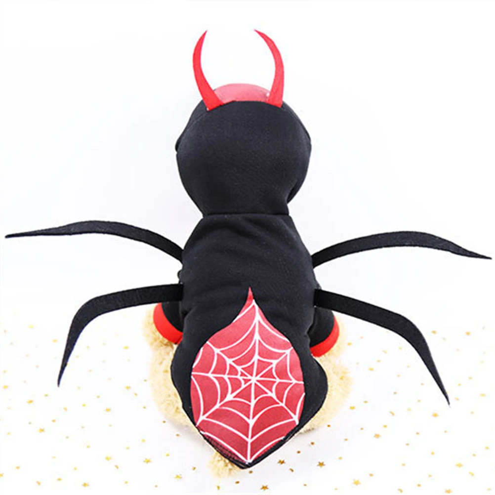 

Pet Spider Transformation Clothes Small Medium Dogs Halloween Costume Dog Coat Outfits Comfortable Easy Warmth