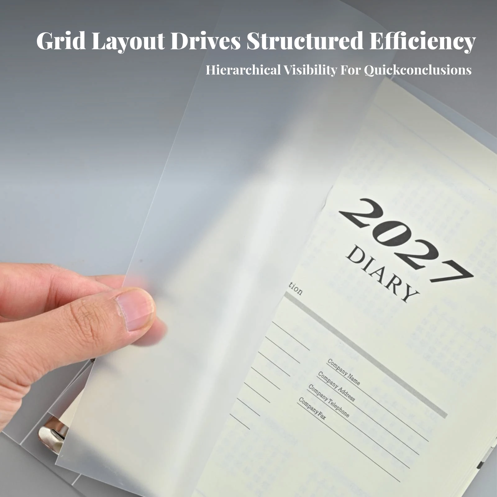 Dated Diary Refill with Dowling Paper Practical 2027 Daily Planner Refill for Office Workers, Business Scheduling, Note-Taking