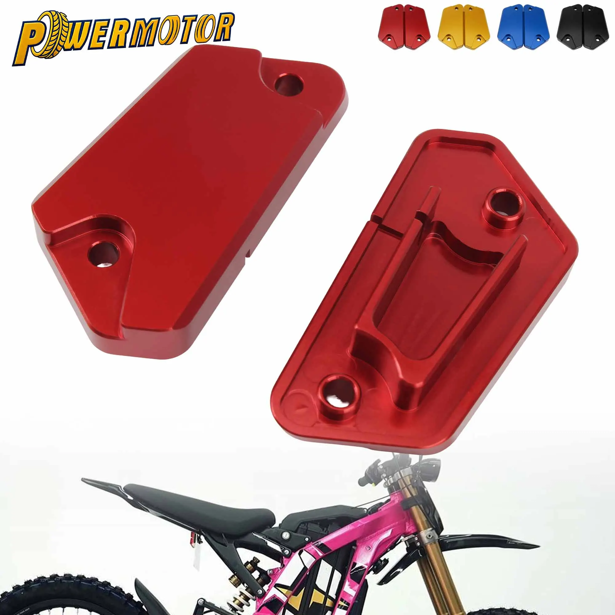 

Motorcycle Left Right Brake Reservoir Cap For Surron Sur-Ron Light Bee S X Segway X160 X260 Ebike Motocross Aluminum Accessories