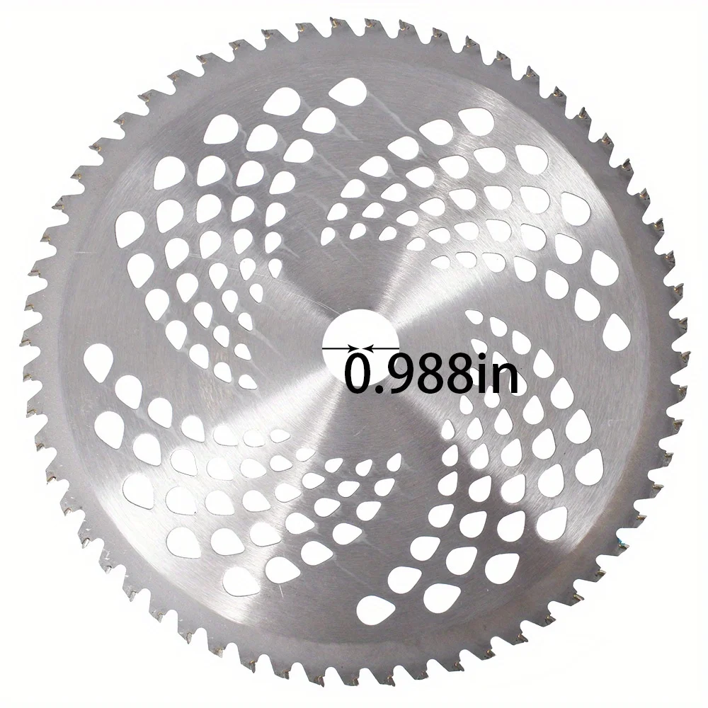 Autoparts 60T Carbide Tip Brush Blades Replacement for Cutter