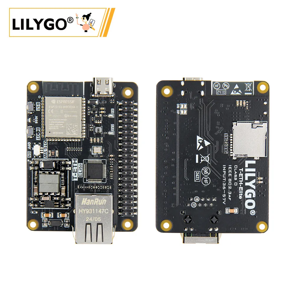 LILYGO T-ETH-ELite ESP32-S3 Ethernet development board W5500 module can be expanded