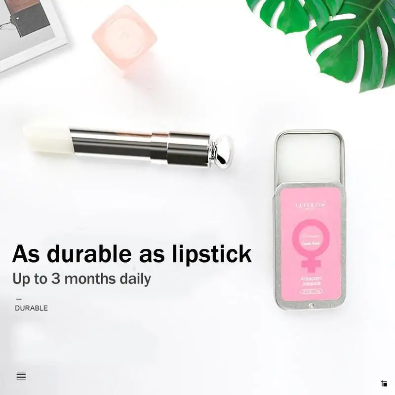 Pheromone Perfume Solid Balm for Men Women Solid Compact Tin Long Lasting Fragrance Deodorant For Dating Portable Deodorant view 6