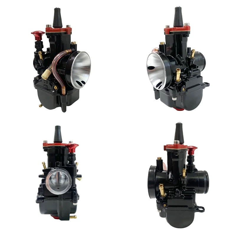 PWK 26mm Universal Motorcycle Carburetor Carb For Yamaha Honda Kawasaki 90cc-125cc 2T 4T Racing Carb uretor Power Jet Moto Parts