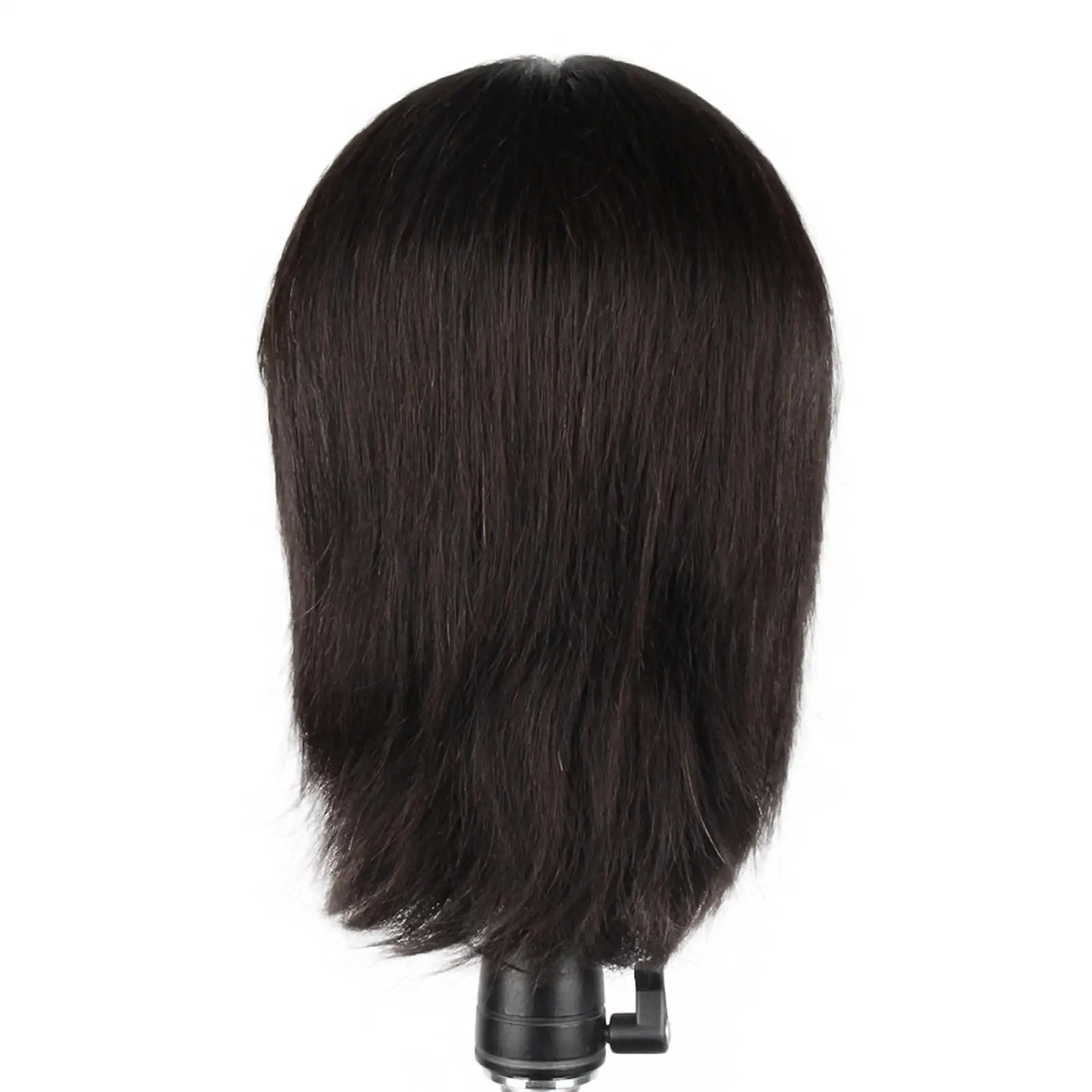 Cabeza de maniquí para entrenamiento de peluquero, altura multifuncional 28cm, realista