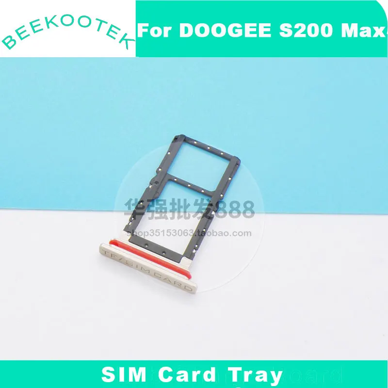 New Original DOOGEE S200 X S200 Max SIM Card Tray SIM TF Card Tray Holder Slot Adapter Accessories For DOOGEE S200X Smart Phone view 5