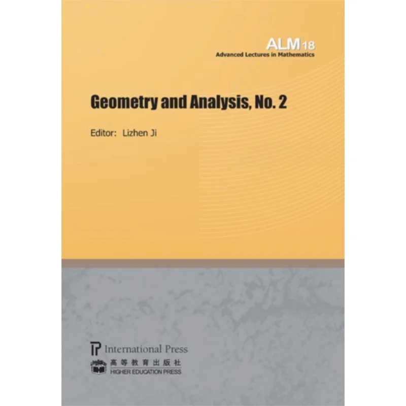Geometry And Analysis No 2 Lizhen Ji International Press Of Boston Inc 9781571462251 Book