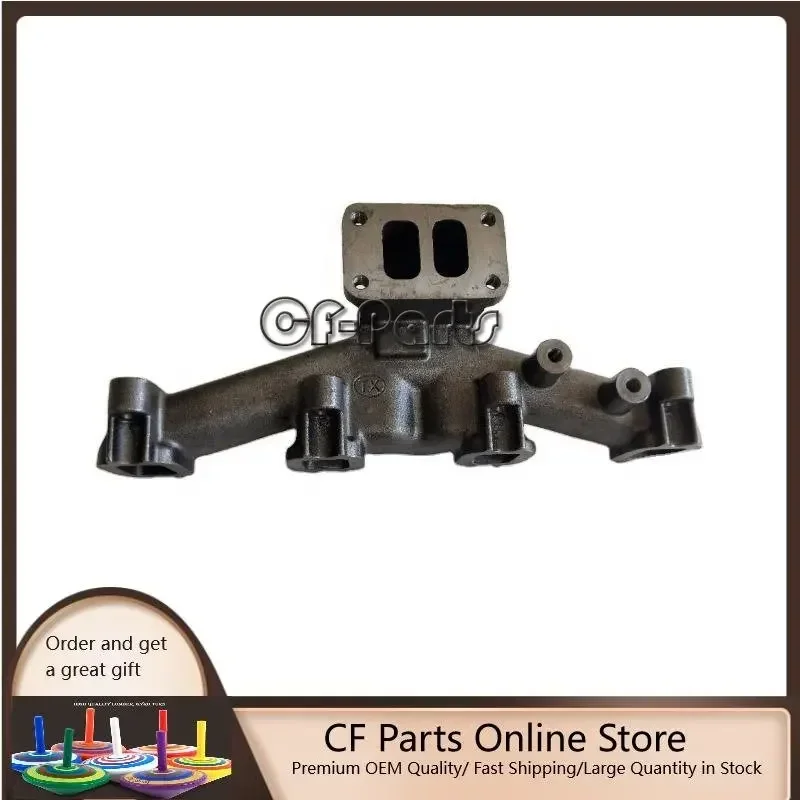 NEW EXHAUST MANIFOLD Fits For 4D102 Engine KOMATSU PC100-6 PC120-6 PC60-7