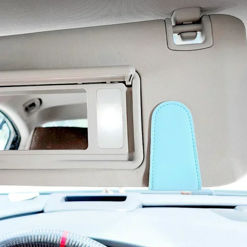 1 قطعة الجلود المغناطيسي سيارة الشمس قناع نظارات حامل ل دايهاتسو كوبين رداء XPLAY S سيرو GR * 2 الرياضة اكسسوارات السيارات #4