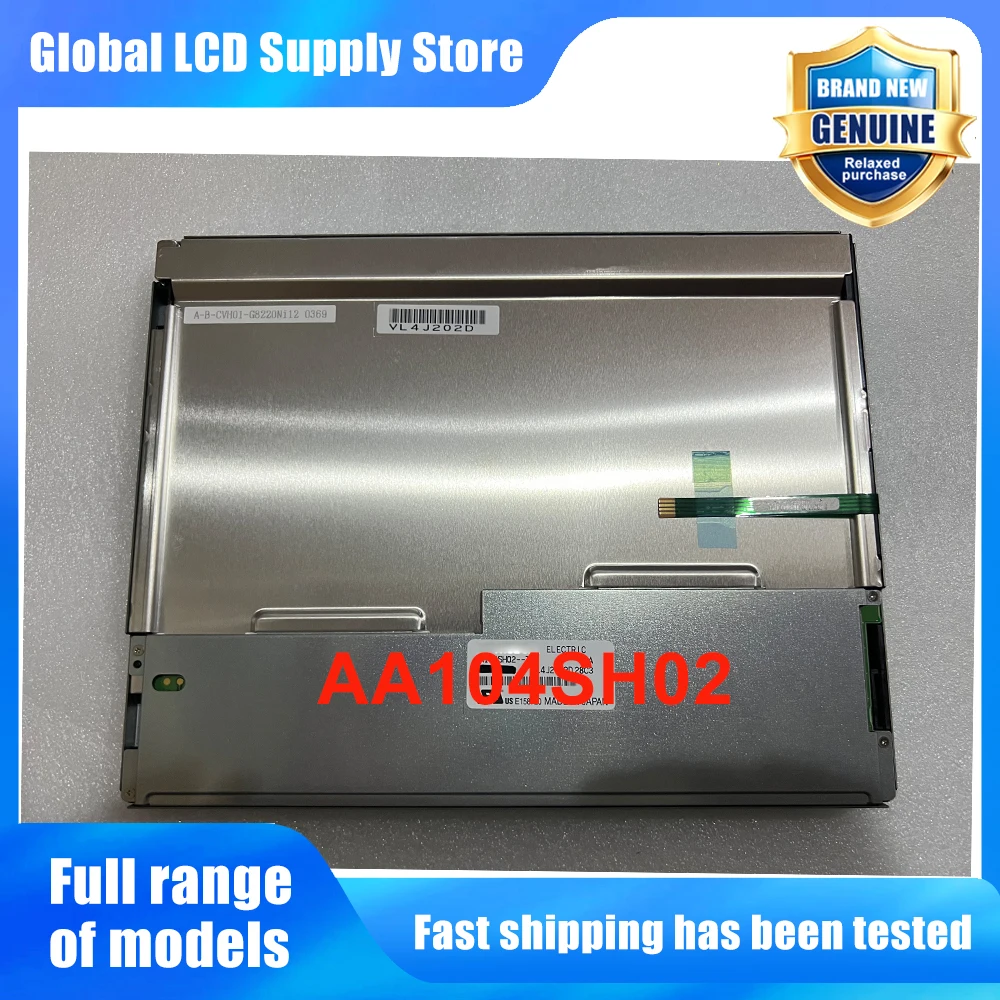 AA104SH02 10.4 Inch LCD Display Screen Panel Orignal for New Fully Tested