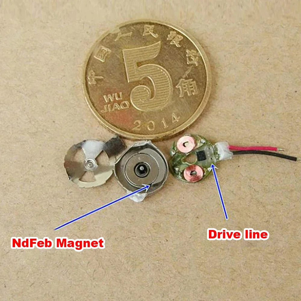 8 mm * 2,5 mm Mini-Vibrationsmotoren DC 3 V – 4,2 V flacher Münzknopf-Micro-DC-Vibrationsmotor für intelligente Sportuhren – Detail 5