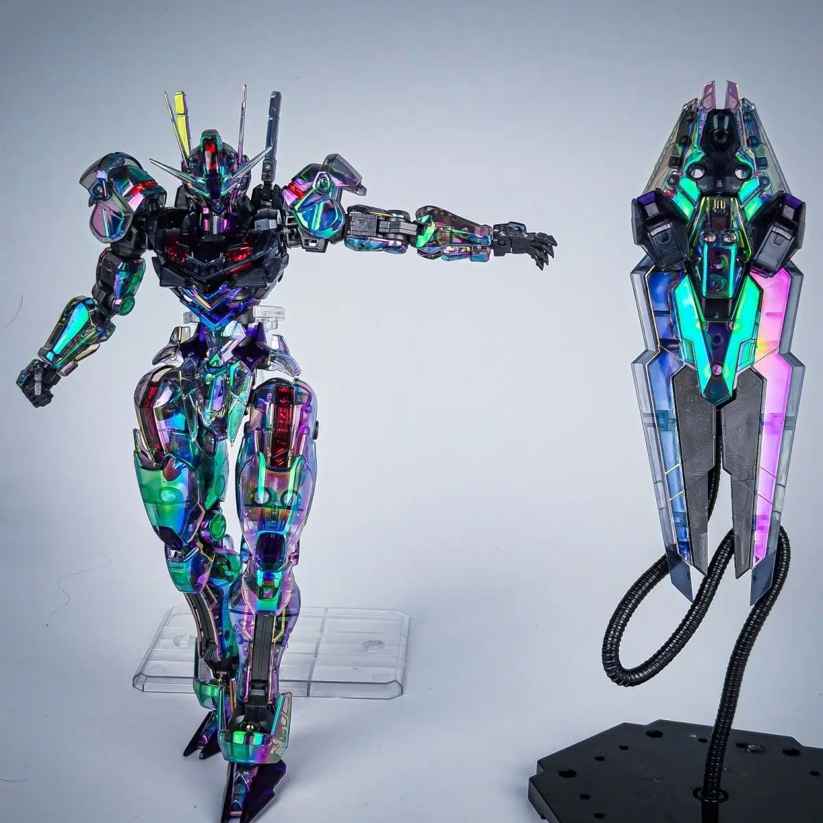 Kl モデル Fm エアリアル Xvx-016 組立モデルキット 特殊コーティング ファントムカラー 1/100 スケール アクションフィギュア コレクタブル プラスチックモデル