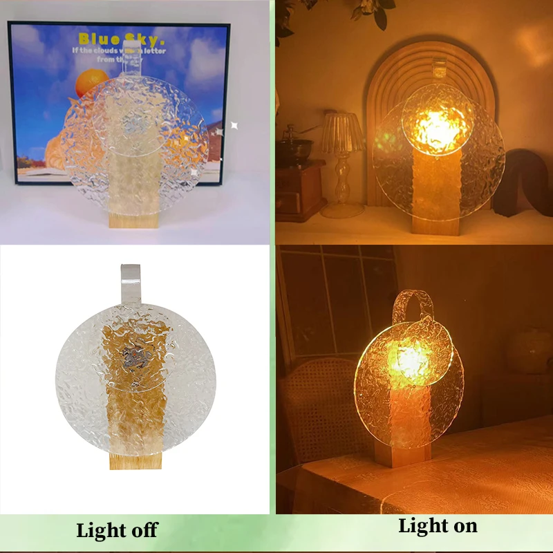 Rauschende Atmosphäre Licht rotierende Welligkeit lampe