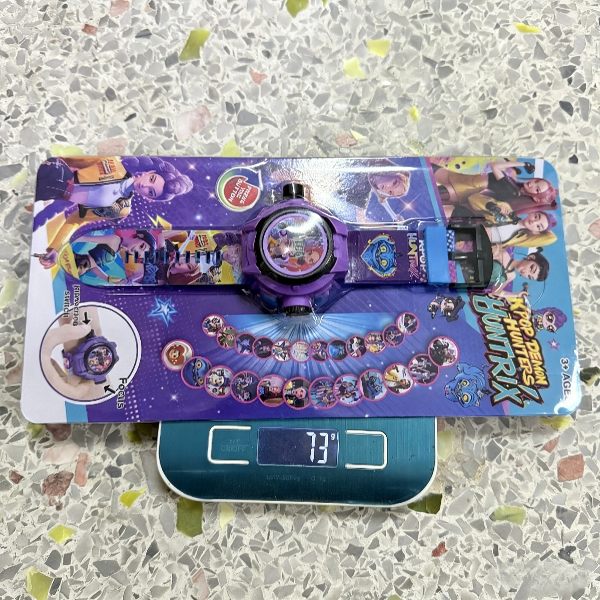 kpop الساحرة الصيادة فرقة 24 نمط ثلاثية الأبعاد ساعة الإسقاط سونيك عمل الشكل الاطفال الوجه ساعة العارض لعبة هدايا أعياد ميلاد للأطفال #4