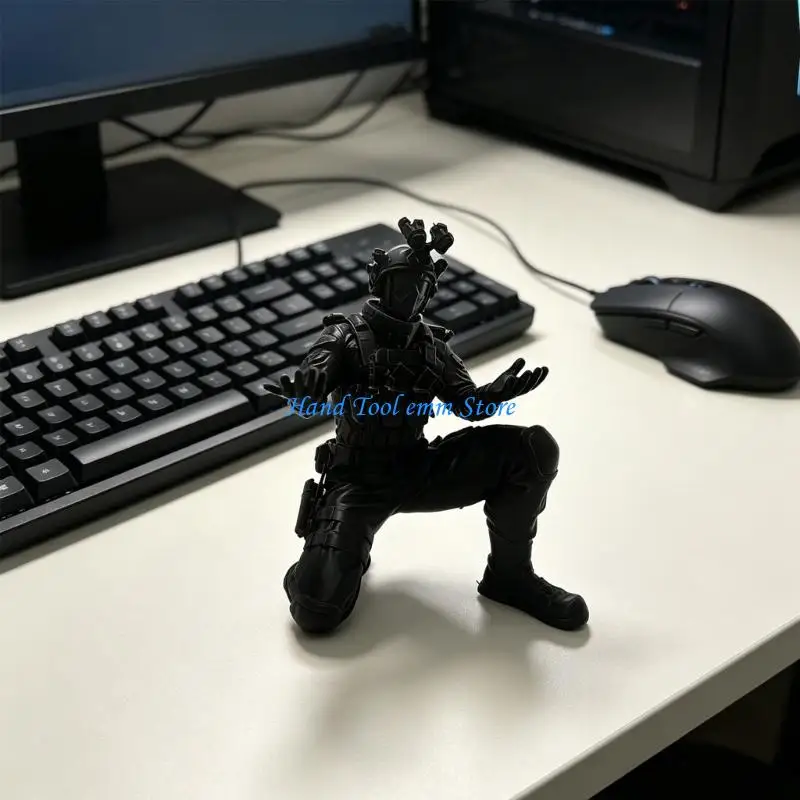 H37F Unique Miniature 3D Printed Character Pen Holders Figure Pen Stand Pencil Cup