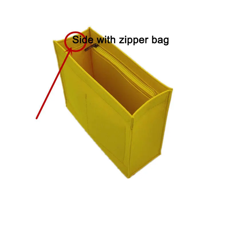Felt Bag Insert Organizer For GG Print Children's Kids Tote Bags, Inner Lining, Inner Purse, Support, Organization, Storage Bag - view 4