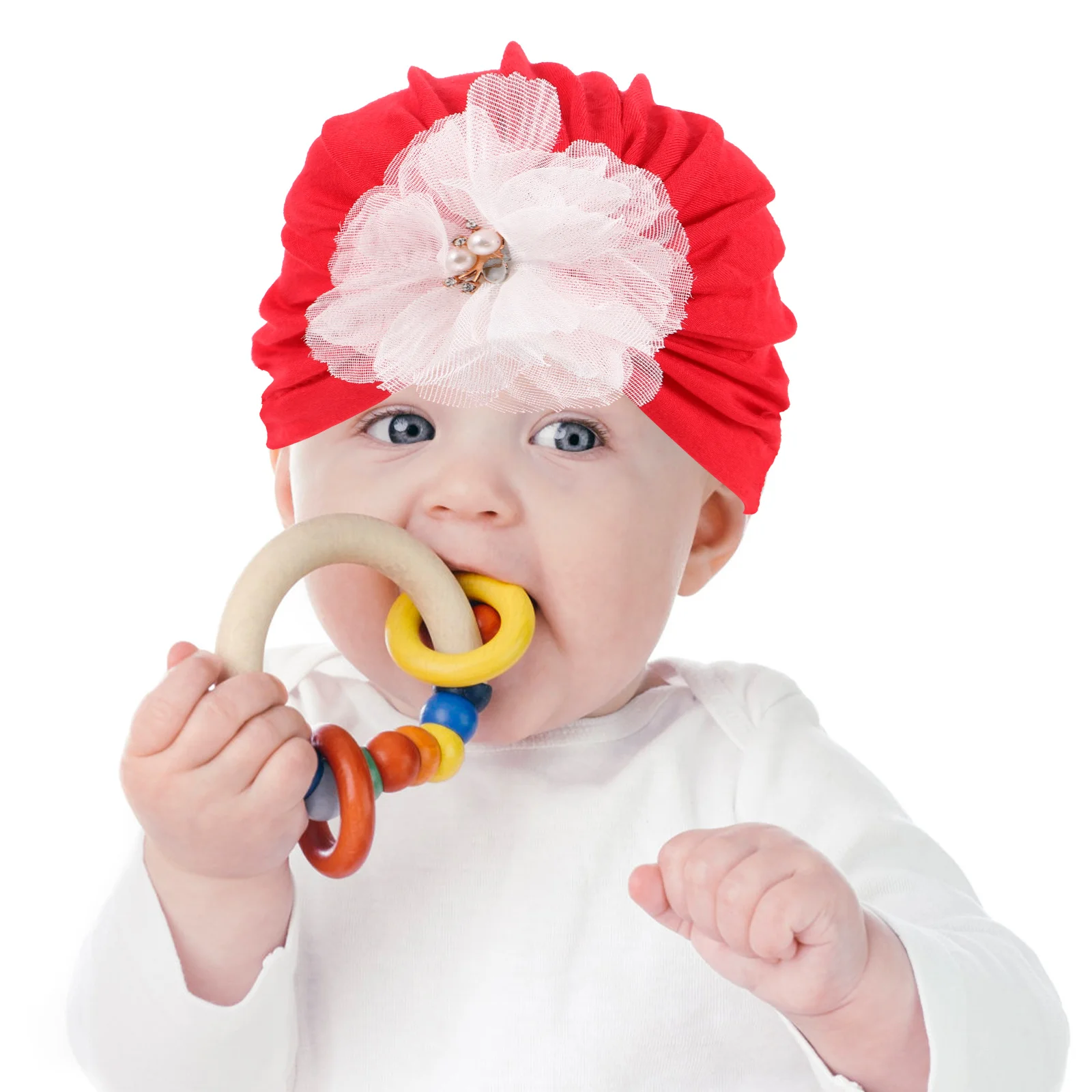 

1Set Baby Girl Newborn Hat Cotton Socks Soft Comfortable Suitable Infant Party Birthday Daily Wear Newborn Socks