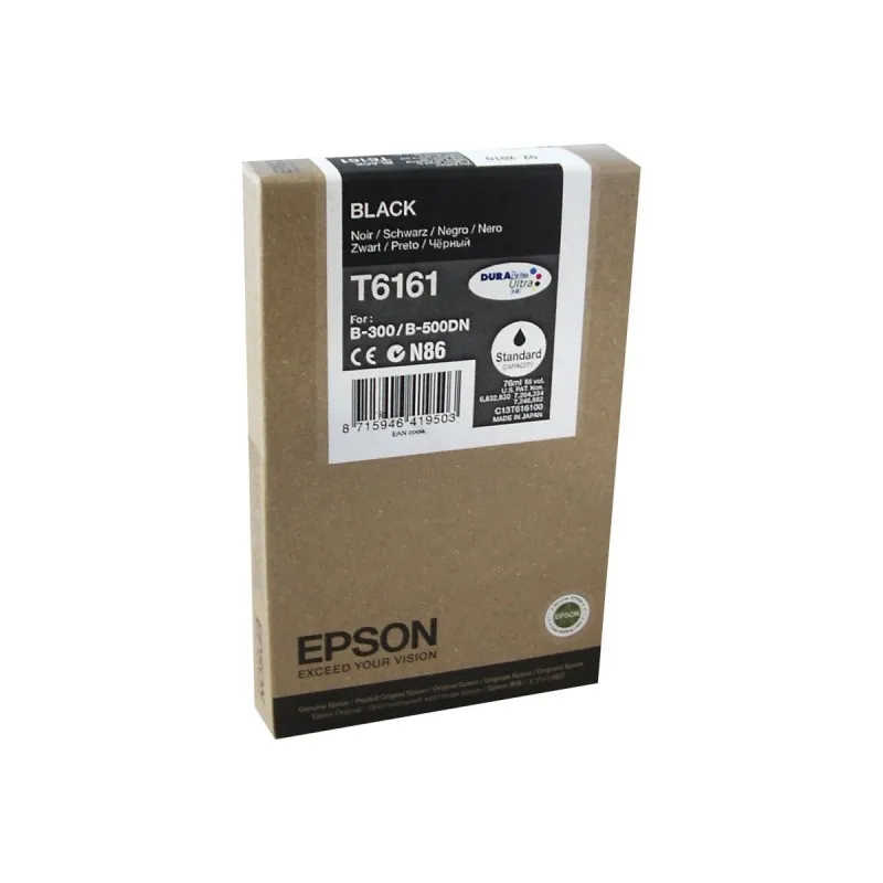 Epson T6161 black Original ink cartridge-C13T616100 T6161 tintasycartuchos.com