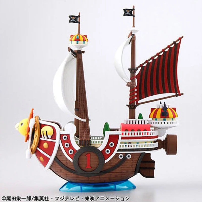 

Original Bandai Banpresto One Piece Thousand Sunny Going Merry Boat Anime Figurine Genuine Action Figure Toys Collections Model