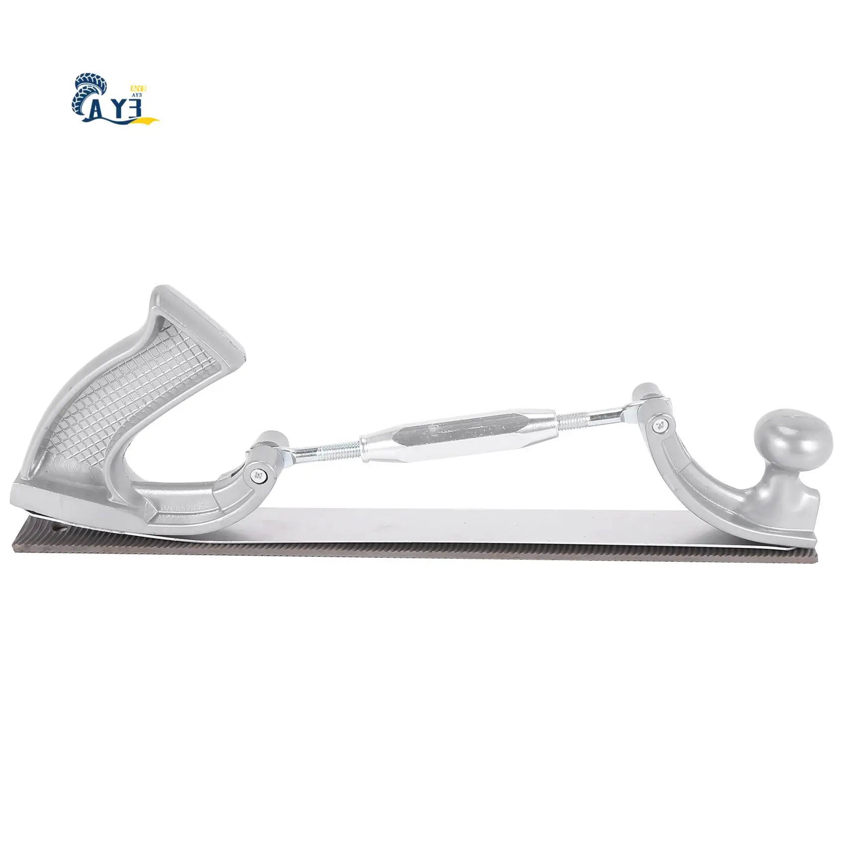 AY03-Frame ajustable, pulidor de carrocería de coche con dientes fresados, limas, pulido de paneles de Metal, soporte de archivo de acero con dientes curvos (mediano)