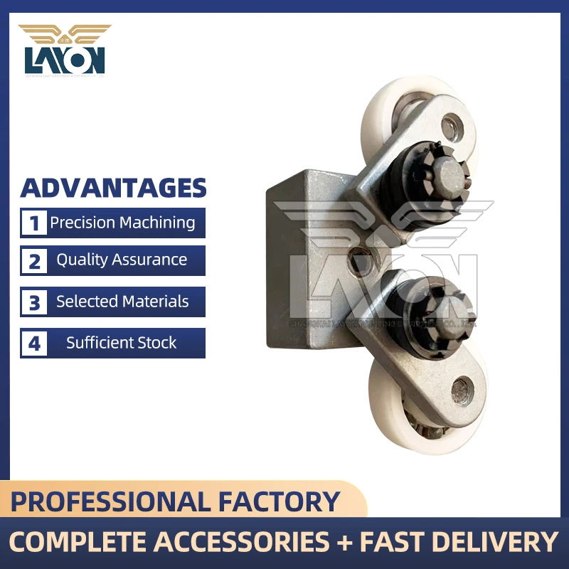 

LAYON 1pc Universal Press Paper Wheel for Heidelberg Stahl MBO Folding Machine, Replacement Pressure Roller with Support Bracket