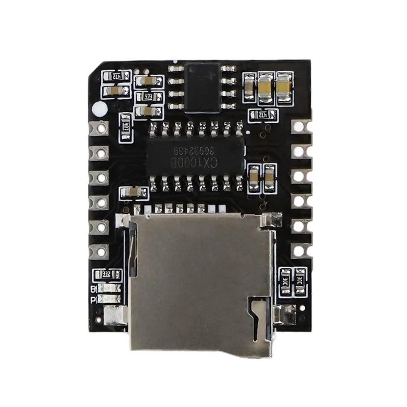 

Superior-CX1000BM Serial Voice Player Module MP3 Playback Chip Single Chip Control Triggers Voice Broadcast Custom Audio