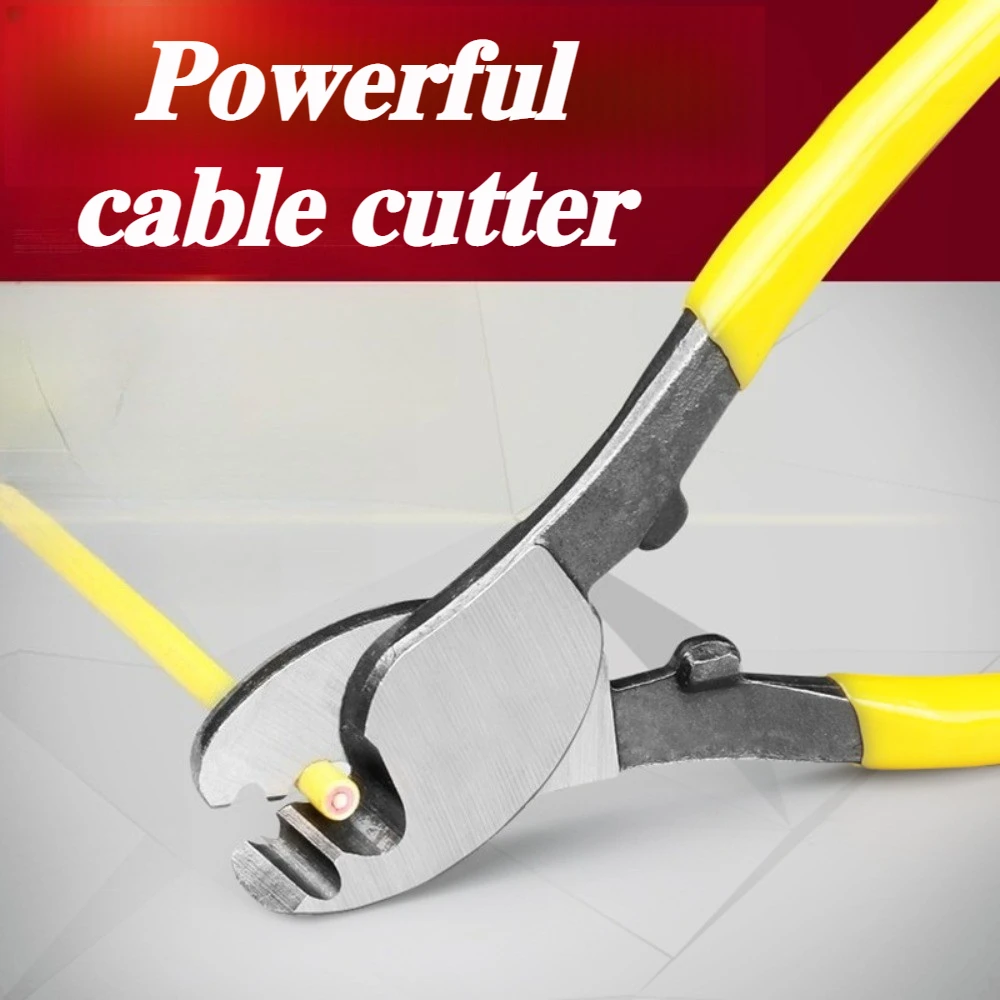 Cable and Wire Cutting Pliers 6/8/10 Inches Portable Electrician Smanual Wire Stripping and Cutting Tools Sharp Hand Tools