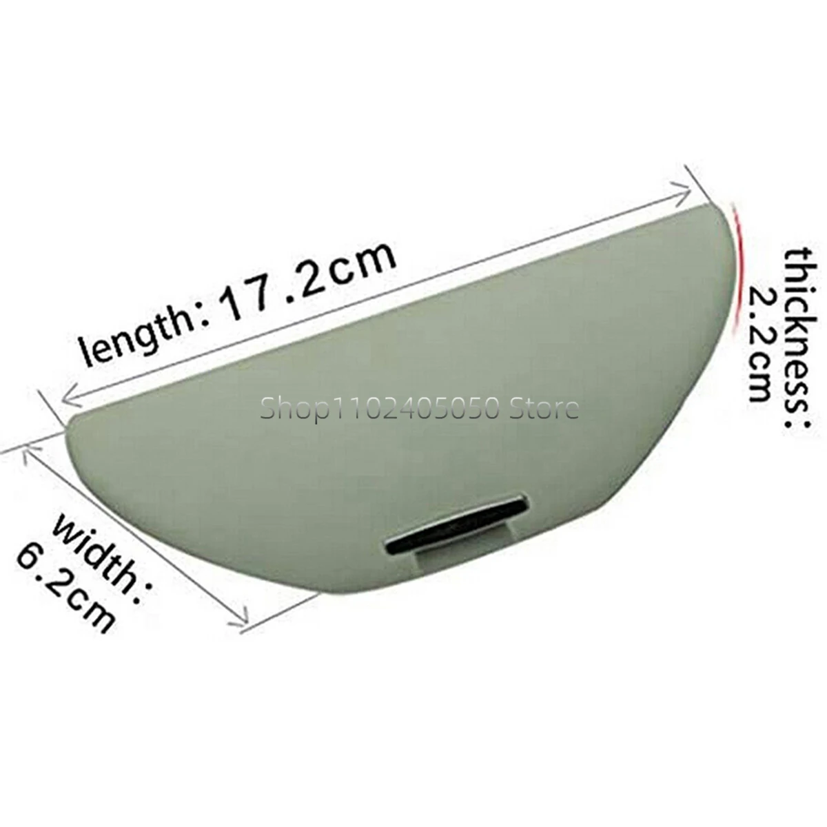 Car Roof Sun Visor Glasses Storage Box Holder 18D857465 for Volkswagen Golf Jetta MK4 Touran Bora Polo 9N3 Trim Sunglasses Case