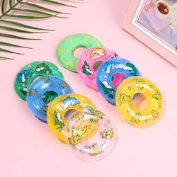 1 Pcs Doll Lifebuoy Cartoon Animal Toy Lifebelt Miniature Swimming Ring Suits Dolls Beach Multi Pattern Dollhouse Accessories