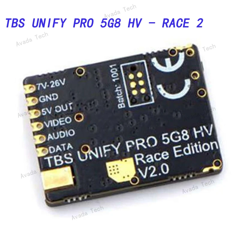 FREE SHIPPING TBS UNIFY PRO 5G8 HV - RACE 2 (MMCX) BLOWOUT