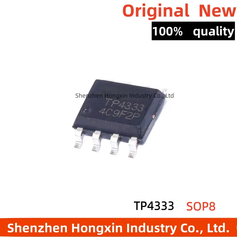 

10 pieces of TP4333 SOP8 4.2V 1A mobile power supply synchronous boost IC TPOWER Tianyuan