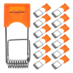 50 Pcs Spring Clips For Panel Lamp Spring Clip Parts Accessories Shell Light Clips Led Clips Neon Strip Lights Car
