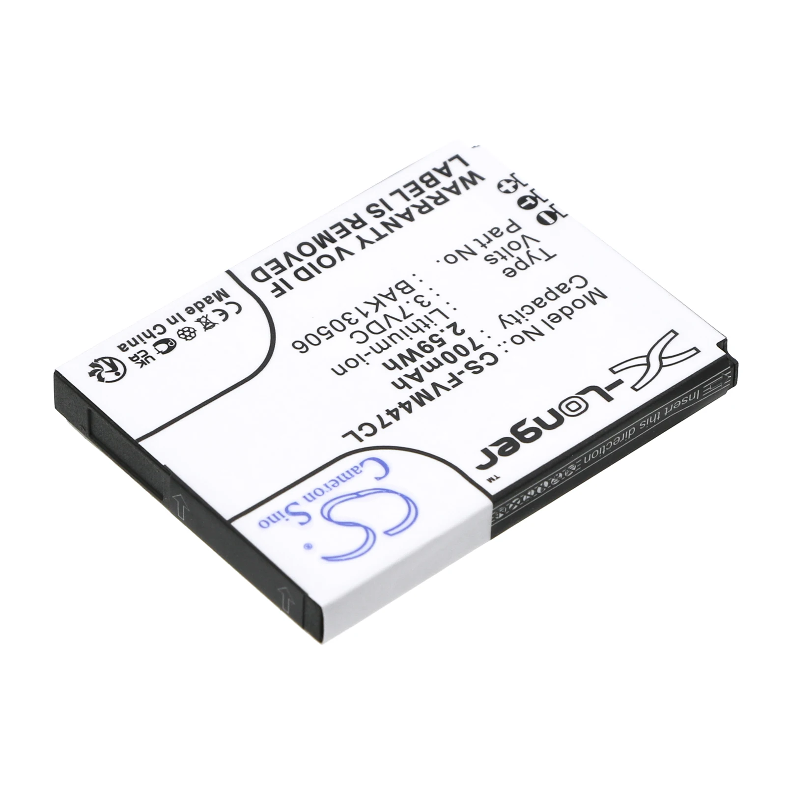 GreenBatteryPowerCameronSino 700mAh 3.7V 2.59Wh CordlessPhone Li-ion Battery for FRITZIFON  M2,C4,BAK130506,312BAT016,NL523446LG