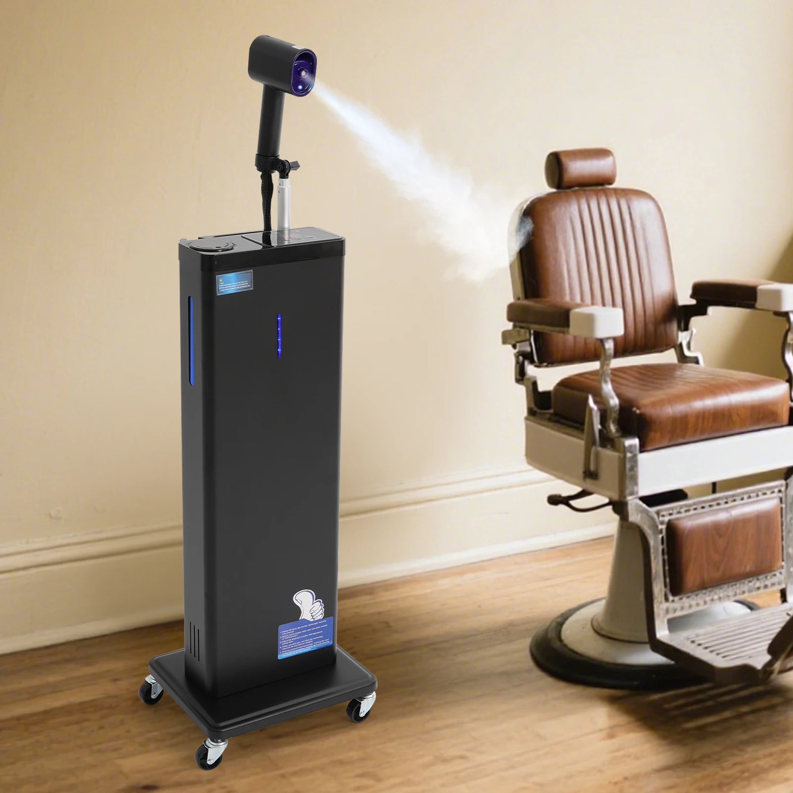 Nano-Nebel-Haardampfer, 9 verstellbare Nebeleinstellung, feines Erlebnis, hohe Flexibilität für die Reparatur trockenes, krauses, gefärbtes Haar