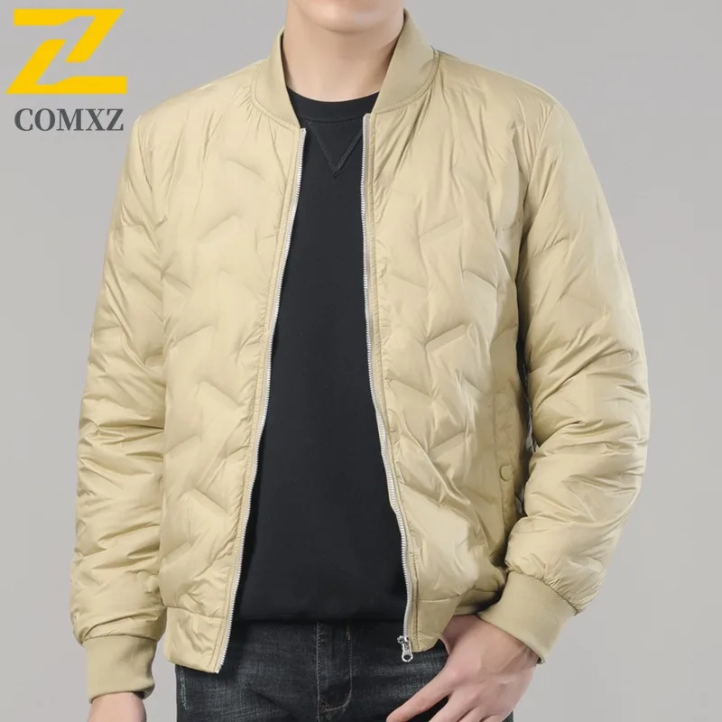 

COMXZ Outdoor Men Padded Jacket Mountaineering Wind Resistant Warm Parka Leisure Everyday Wear Cold Proof Winter New Apparel