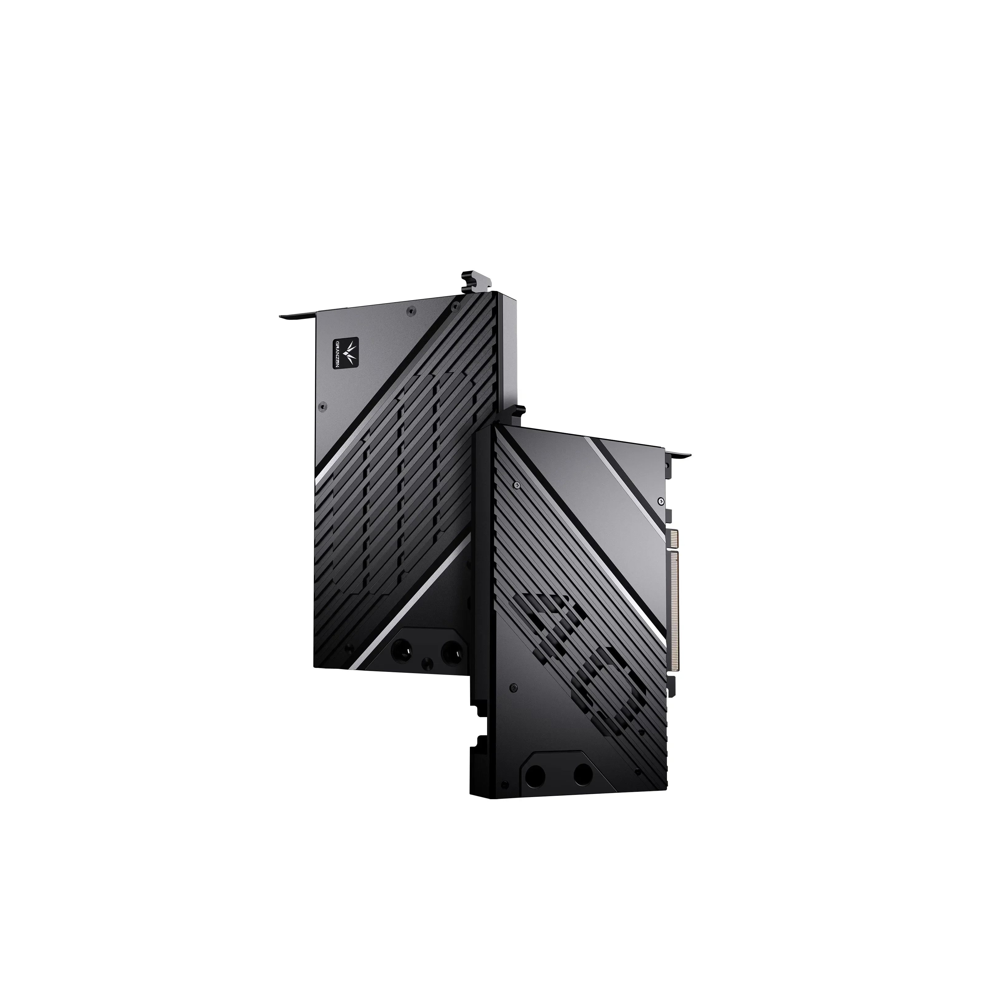 Blok wodny Granzon GBN-MS4070TIVES do karty graficznej MSI GeForce RTX 4070 Ti VENTUS 3X 12G OC / Proces chromowanej czerwonej miedzi