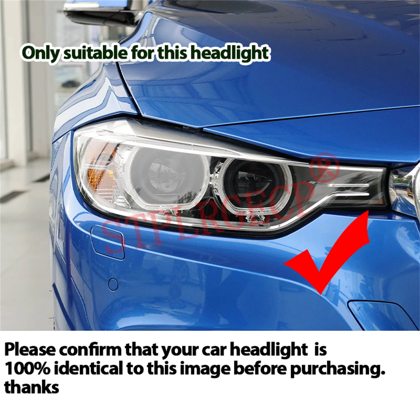 Angel Eye Module Ballast for BMW 3 Series F30 F31 F34 Pre-facelift Xenon Headlight 2013-2015 Daytime Driving Angel Eyes Light