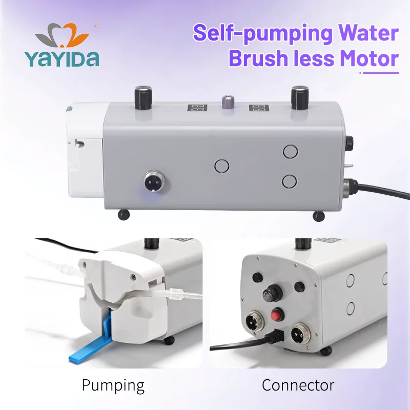 Dental Electric Motor with Water Supply System High-Speed 2000-50,000rpm & 100-220V Power
