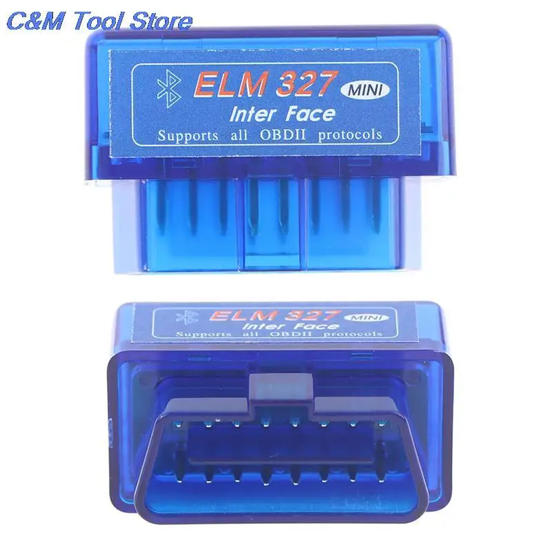 Super MINI ELM327 V2.1 Bluetooth-Compatible PIC18F25K80 Chip Works for Multi-Cars ELM 327 V 1 5 OBD2 CAN-BUS Diagnostic Tool