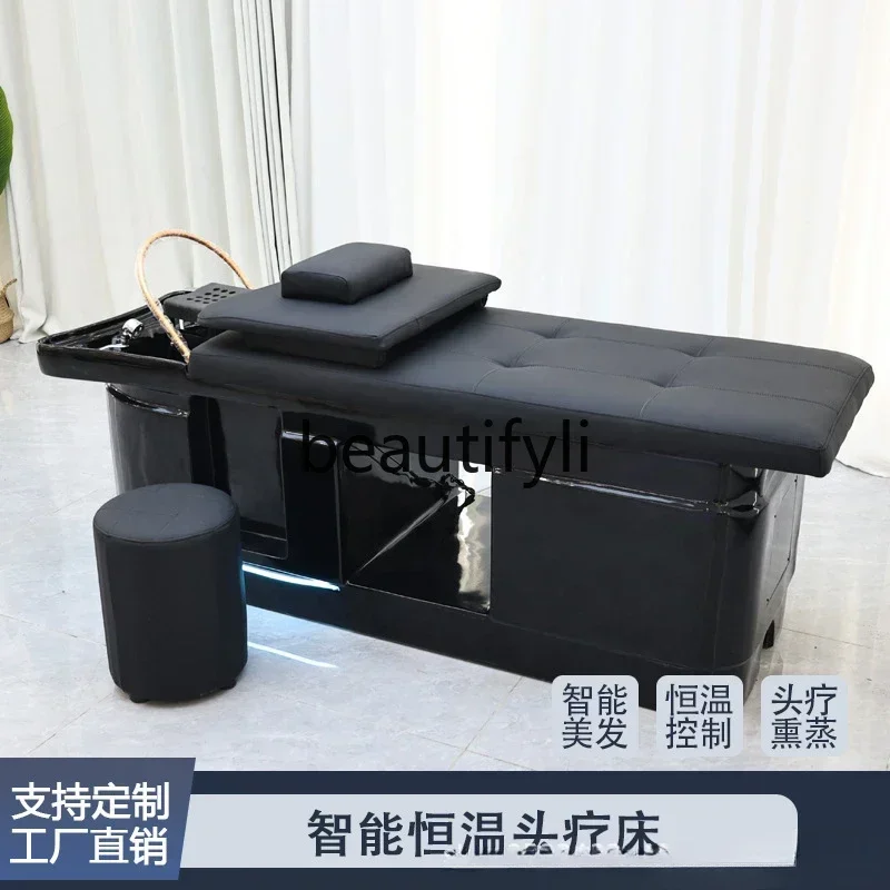 

zz1FRP integrated massage bed water circulation shampoo bed