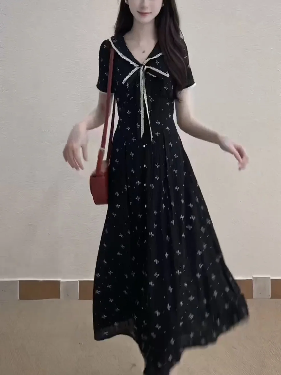 

Новая летняя длинная юбка больших размеров в стиле Хепберн, скрывающая недостатки фигуры, с поясом, повседневная, с завышенной талией, из полиэстера