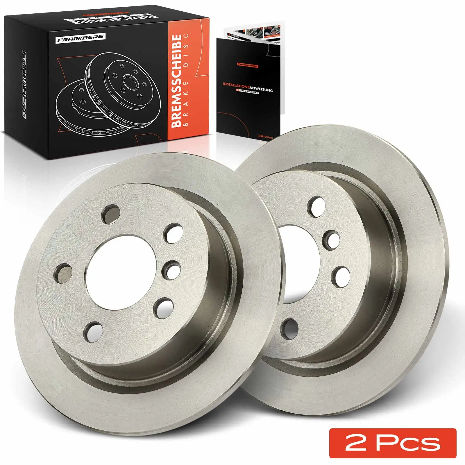 Frankberg 2x Bremsscheiben Hinterachse für MINI Mini Mini Cabriolet F55 F56 F57 Bj ab 2013 34216799383