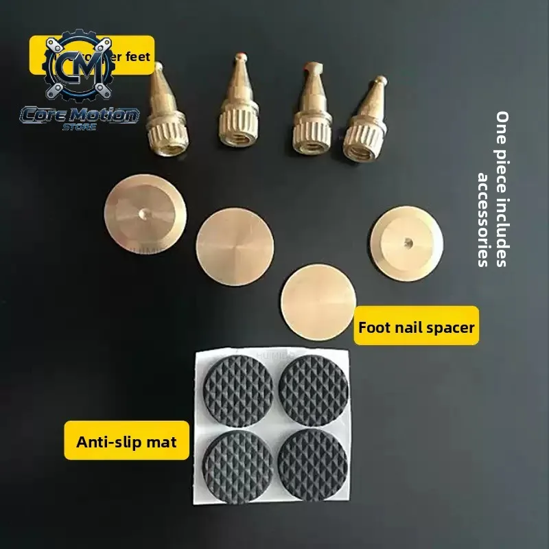 Vibration Isolation Shockproof Base Stabilizing Tray Tripod Baffle For Floor Standing Speaker Subwoofer Audio Playback Equipment