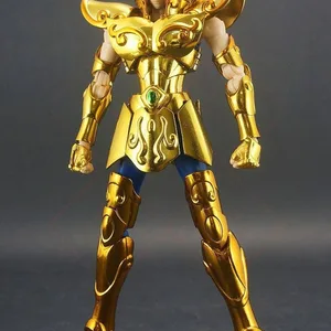 في الأوراق المالية MC / MetaltClub Leo Aioria Gold Saint Cloth Myth نموذج سابق للهاتف المحمول شخصية لعبة هدية أعلى 12 مبيعات Leo Figure Aioria - رقم 5