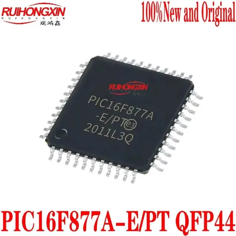 Nuevo microchip PIC16F877A-E/PT (microchip) TQFP-44 en stock